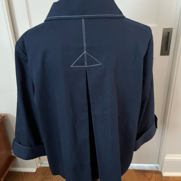 Bob Mackie Petter Pan collar Jacket- vintage - Picture 7 of 8